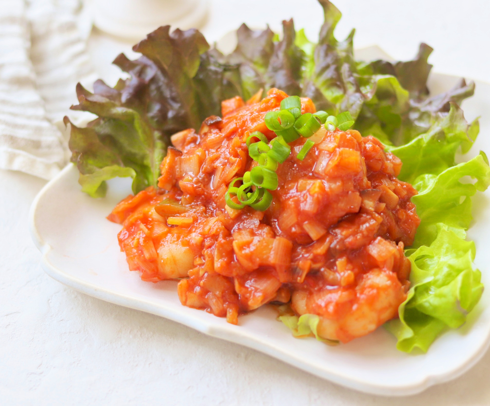 味噌が決め手！簡単コクうま「発酵エビチリ」レシピ♪
