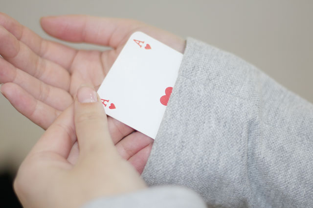 「奥の手」を4単語の英語で言うと？