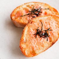 【作り置き可】いつものパンで簡単！「明太ガーリックバタートースト」