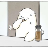 【四コマ漫画】vol.30「冷たい麦茶」｜おはよう！おしばと愉快な仲間たち