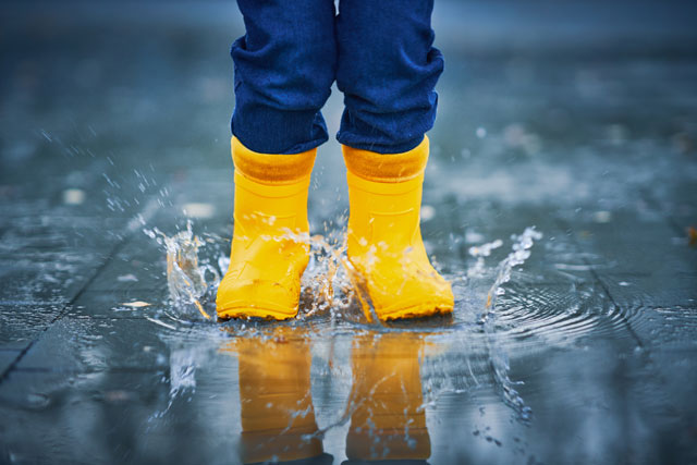 英語「It rained hard」の意味って？