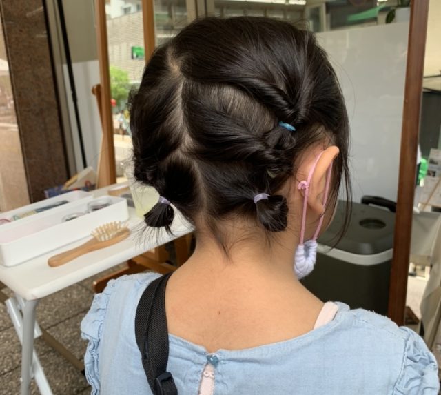 お子さんのヘアアレンジのコツ