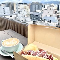 屋上テラスで朝食♪京都のワーケーションで滞在したホテルのおすすめ朝時間
