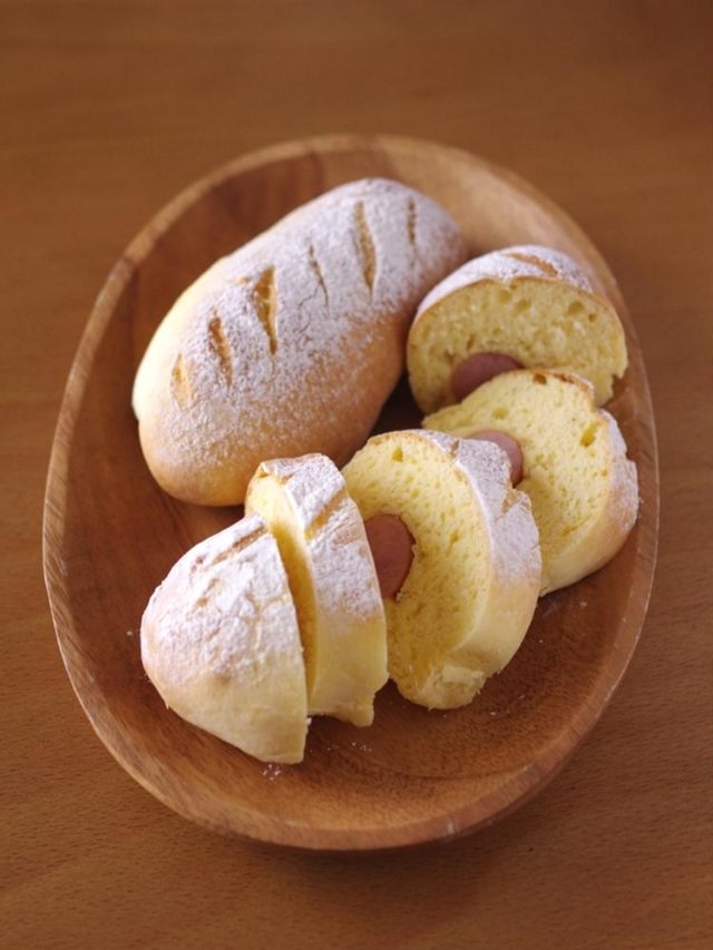 ホットケーキミックスで作る簡単パン☆ソーセージドッグ
