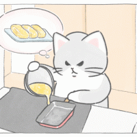 【四コマ漫画】vol.67 「玉子焼き」｜おはよう！おしばと愉快な仲間たち