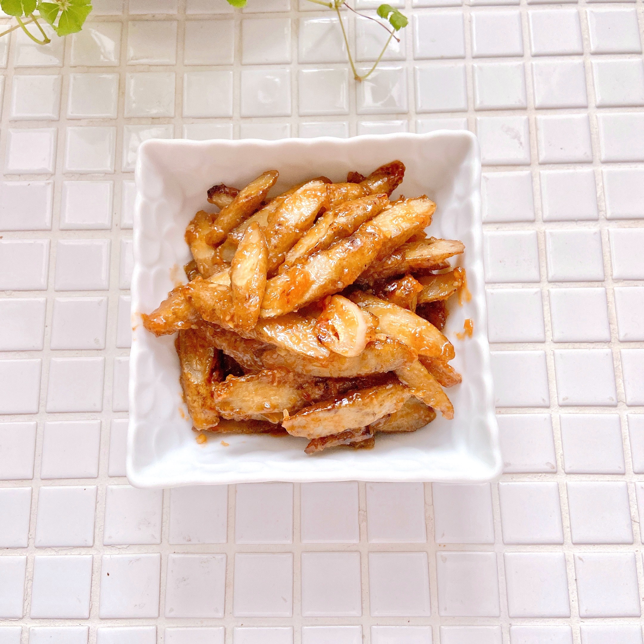 ご飯に合う！簡単作り置き「ごぼうの味噌ケチャップ」