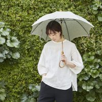 UVカット率95%！天然素材100%の日本製「tokyo noble リネンの日傘」