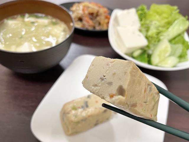 アサヒコ 豆腐バー 蓮根と枝豆