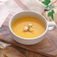レンジだけで簡単！濃厚「かぼちゃのマッシュ」「冷製スープ」2レシピ