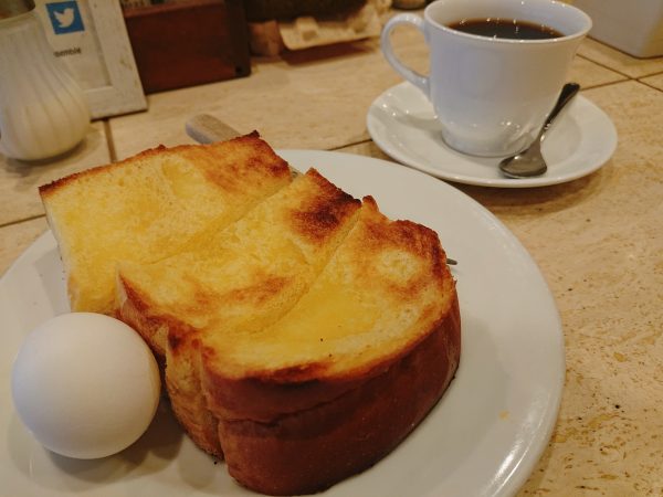 大阪カフェ・ドゥ・アンサンブル バタートースト