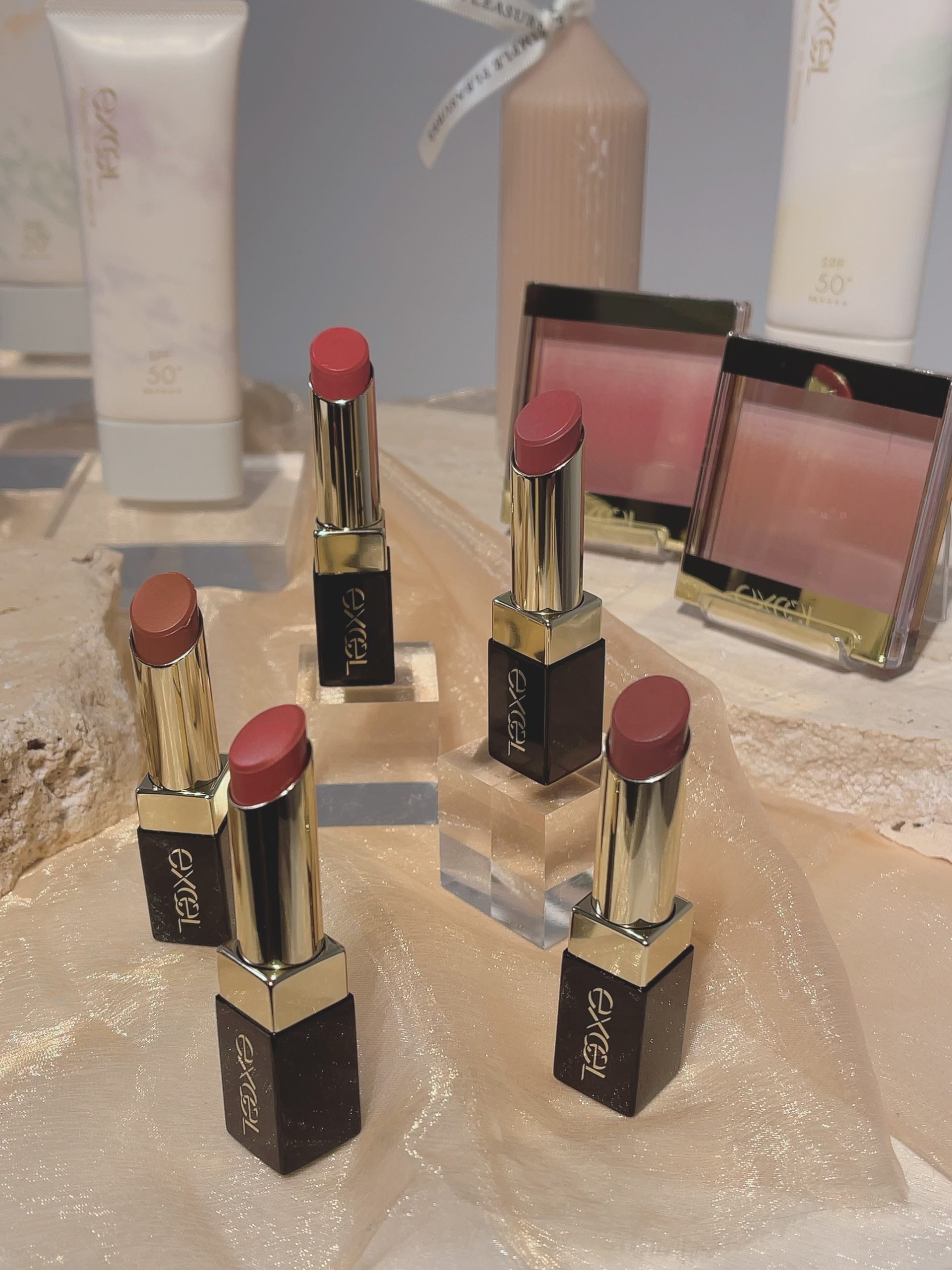 メイクアップブランド「エクセル」2024春の新作コスメ5品 - 朝時間.jp