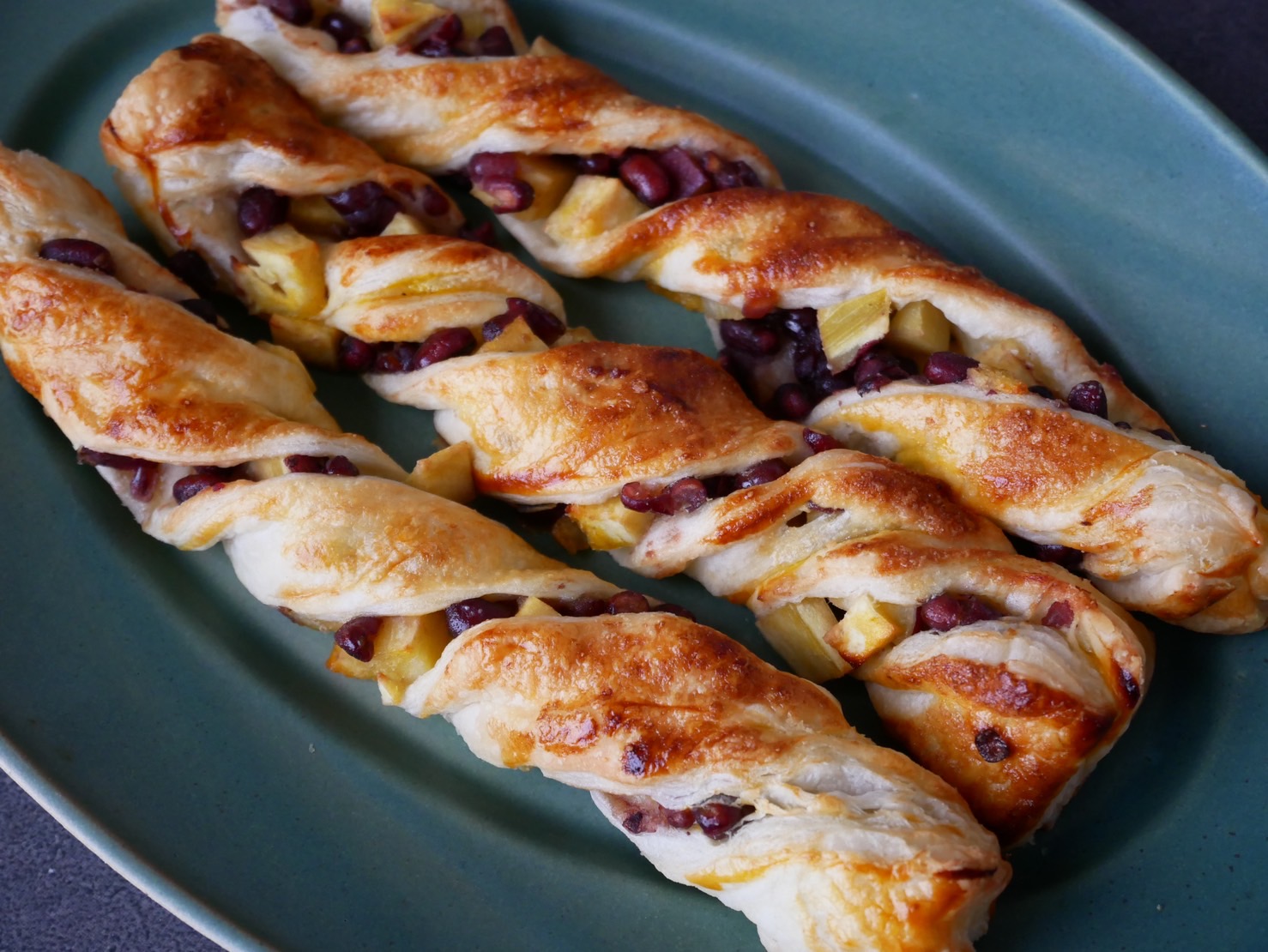 三日月の朝食パイのレシピ