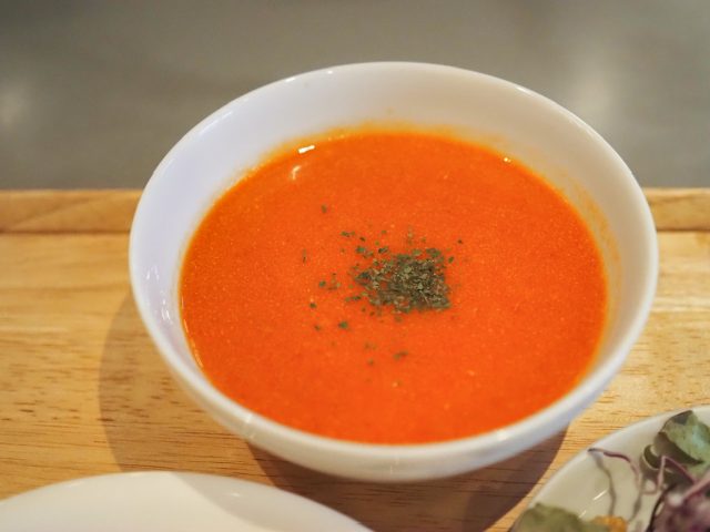 初台 ART HOTELS SHIBUYA モーニングセット トマトスープ