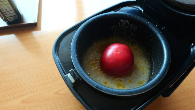 トマトと炊飯器