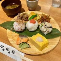 【大阪・本町】人気店パンエス唯一の和食カフェ！「和レ和レ和」でおにぎりプレート朝食