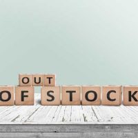 英語「out of stock」の意味って？