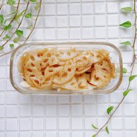 レンジで楽ちん！簡単「蓮根のきんぴら」の作り置き