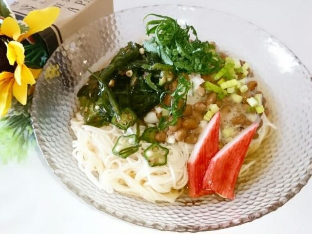 ぶっかけ冷やしそうめん