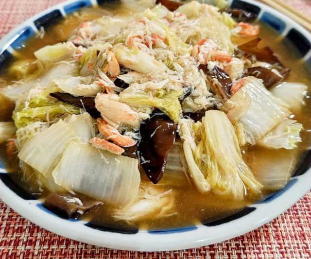 フライパン1つで簡単!時短でおいしい「白菜の煮物」