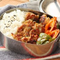 冷めてもおいしい！かめ代さんの時短『カレー味』弁当おかず3つ