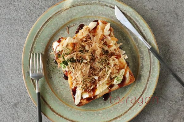 お好み焼き風トースト