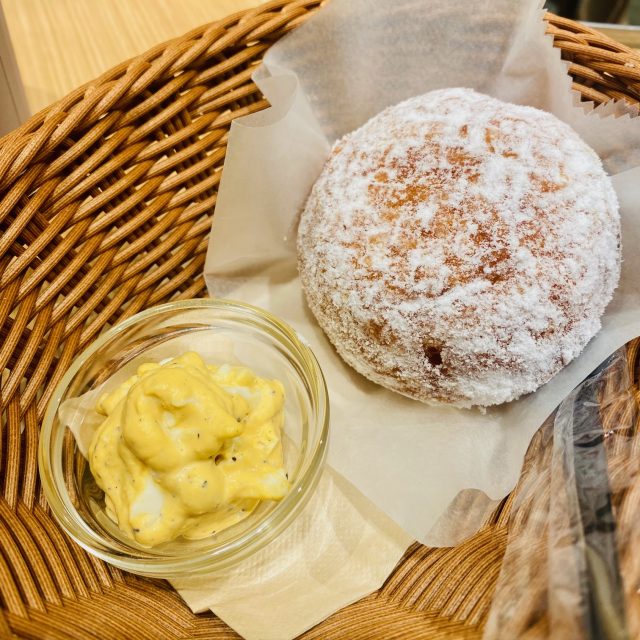 梅田 We♡donut×TAKAGI COFFEE モーニングセット 卵サラダ