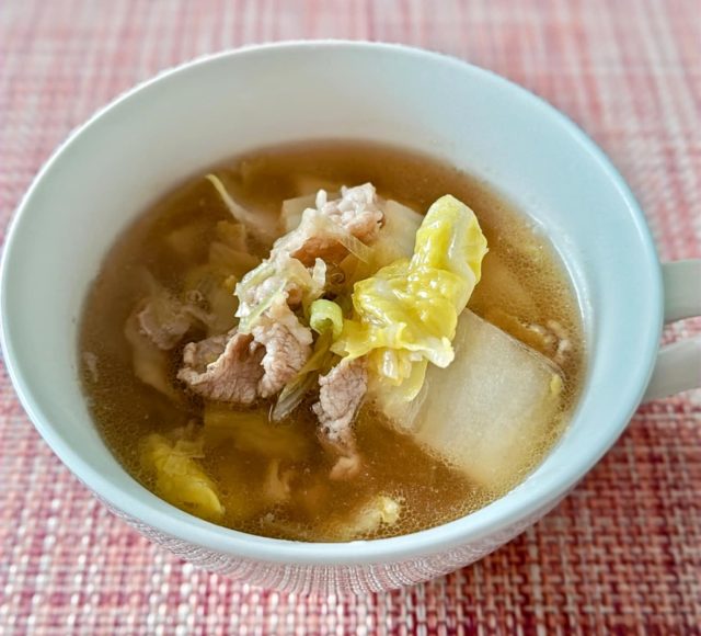 白菜のレスキュースープ