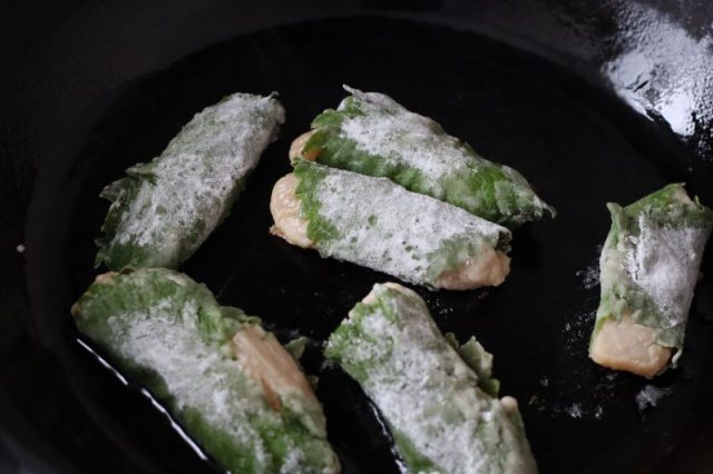 「しそ巻きチキン」