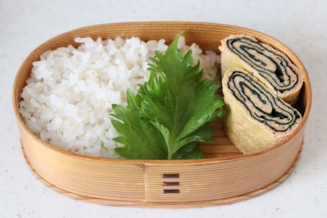 2品弁当の詰め方プロセス