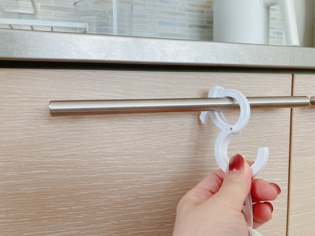 キッチンで使っているS字フック