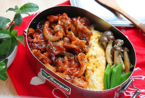 ポークチャップ弁当