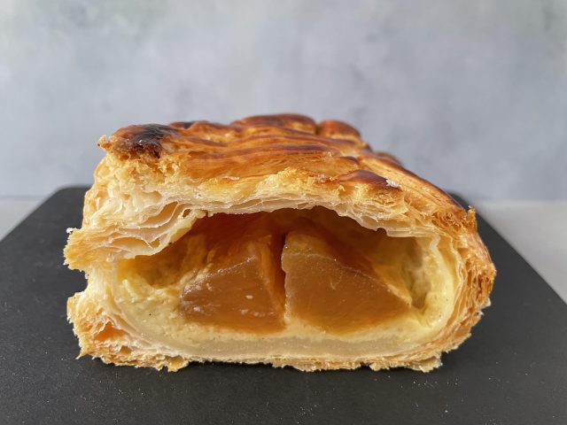 アップルパイ断面