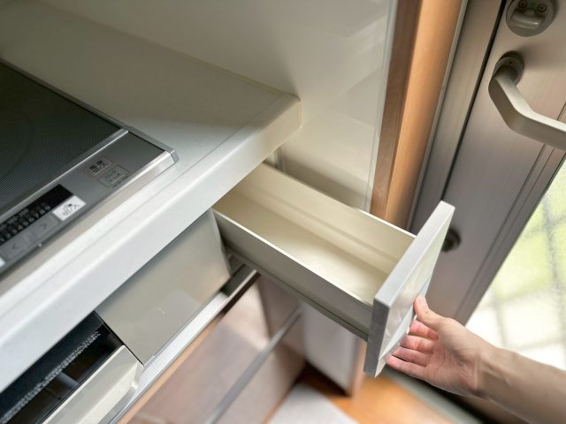 キッチンの引き出し