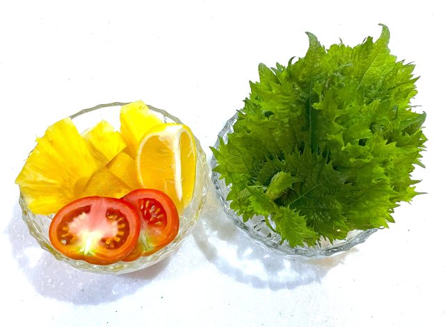 グリーンスムージーの食材