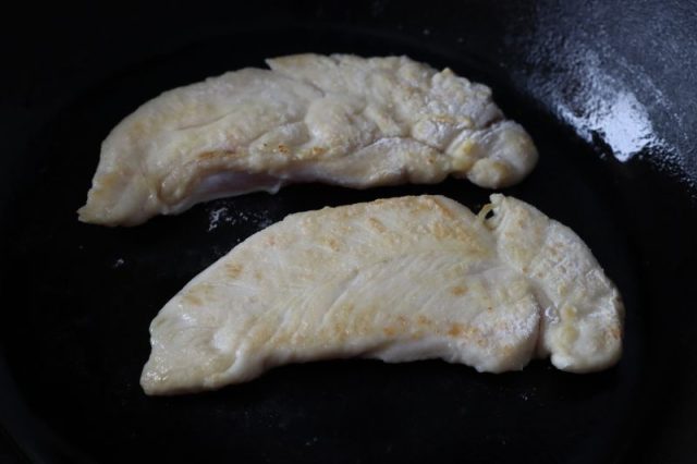 焼いた鶏ささみ