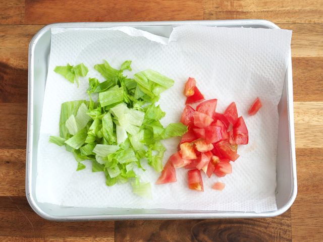 トマト・レタス