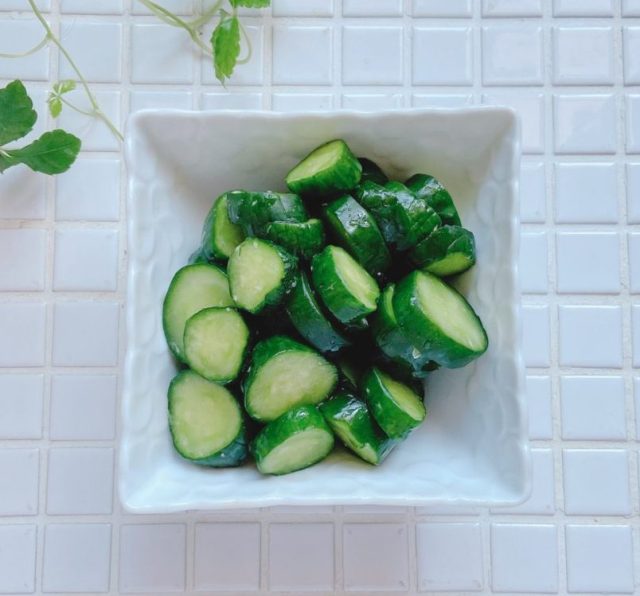 きゅうりのわさび漬け