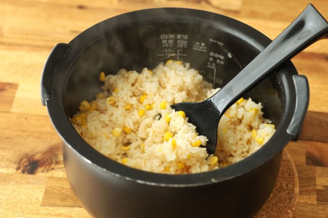 とうもろこしご飯