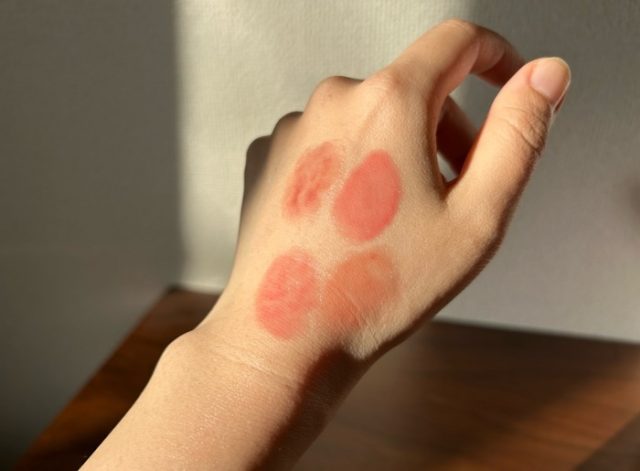 リップジェムポット&シリコンブラシセット 4色