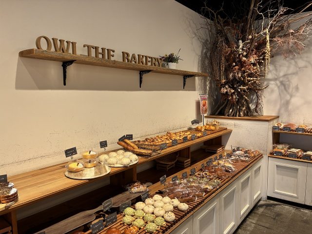 新潟OWL the Bakery 店内