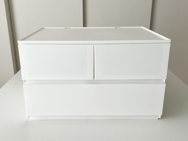 ニトリ 引出し Nインボックス レギュラー 2段/引出し3個 ホワイト