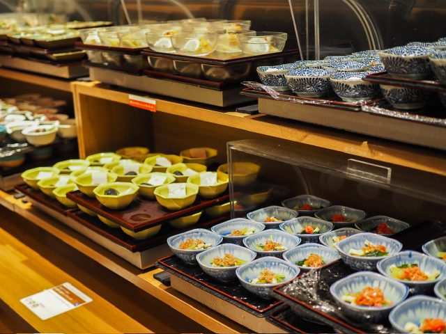 朝食ビュッフェ