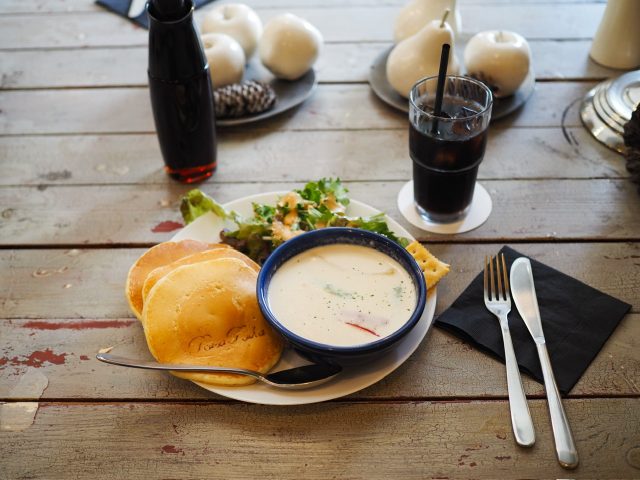 クリーミースープ&サラダセット