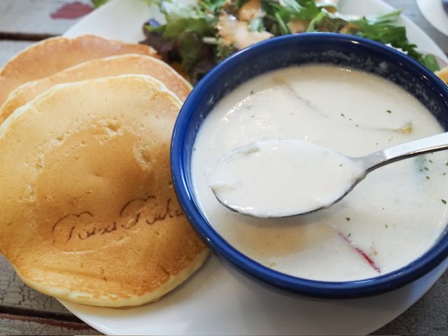 パンケーキとスープ