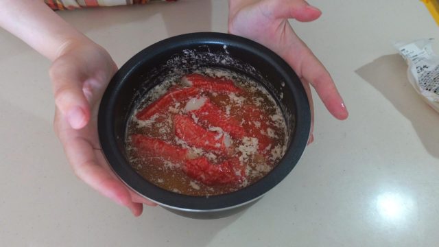 カニカマご飯