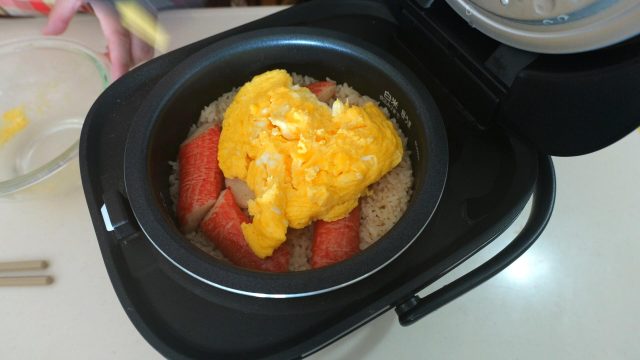 カニ風味チャーハン