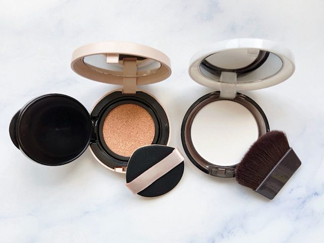 クッションファンデとパウダー