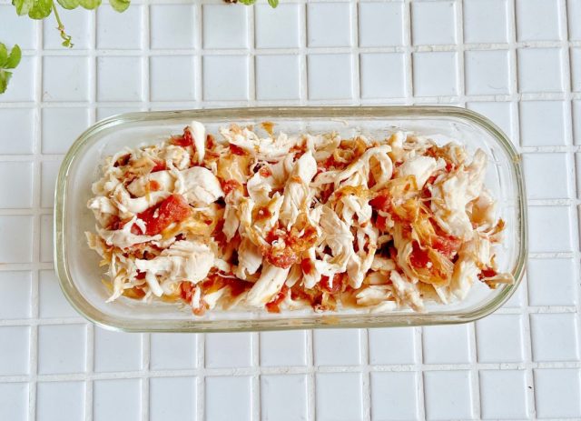 ささみの梅おかか和え