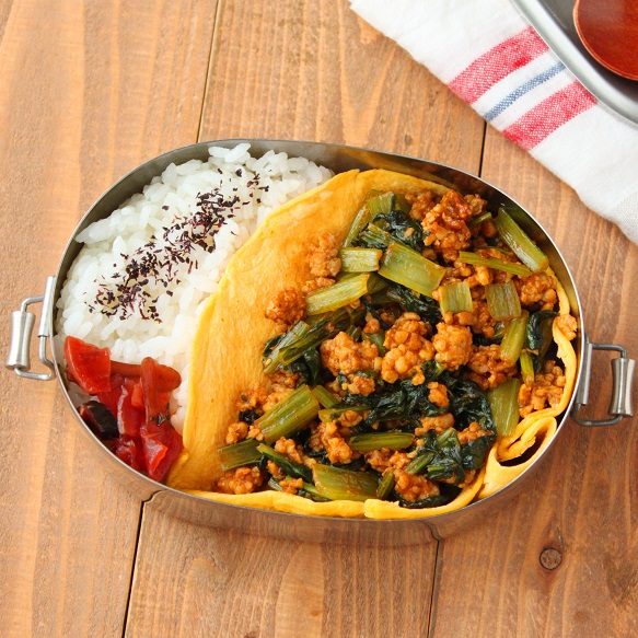 小松菜キーマカレー