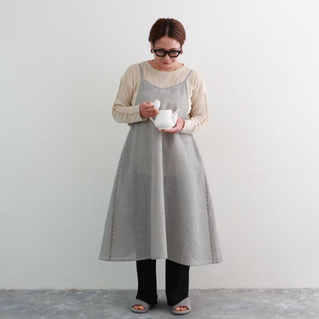 ワンピみたいな キャミソールエプロン